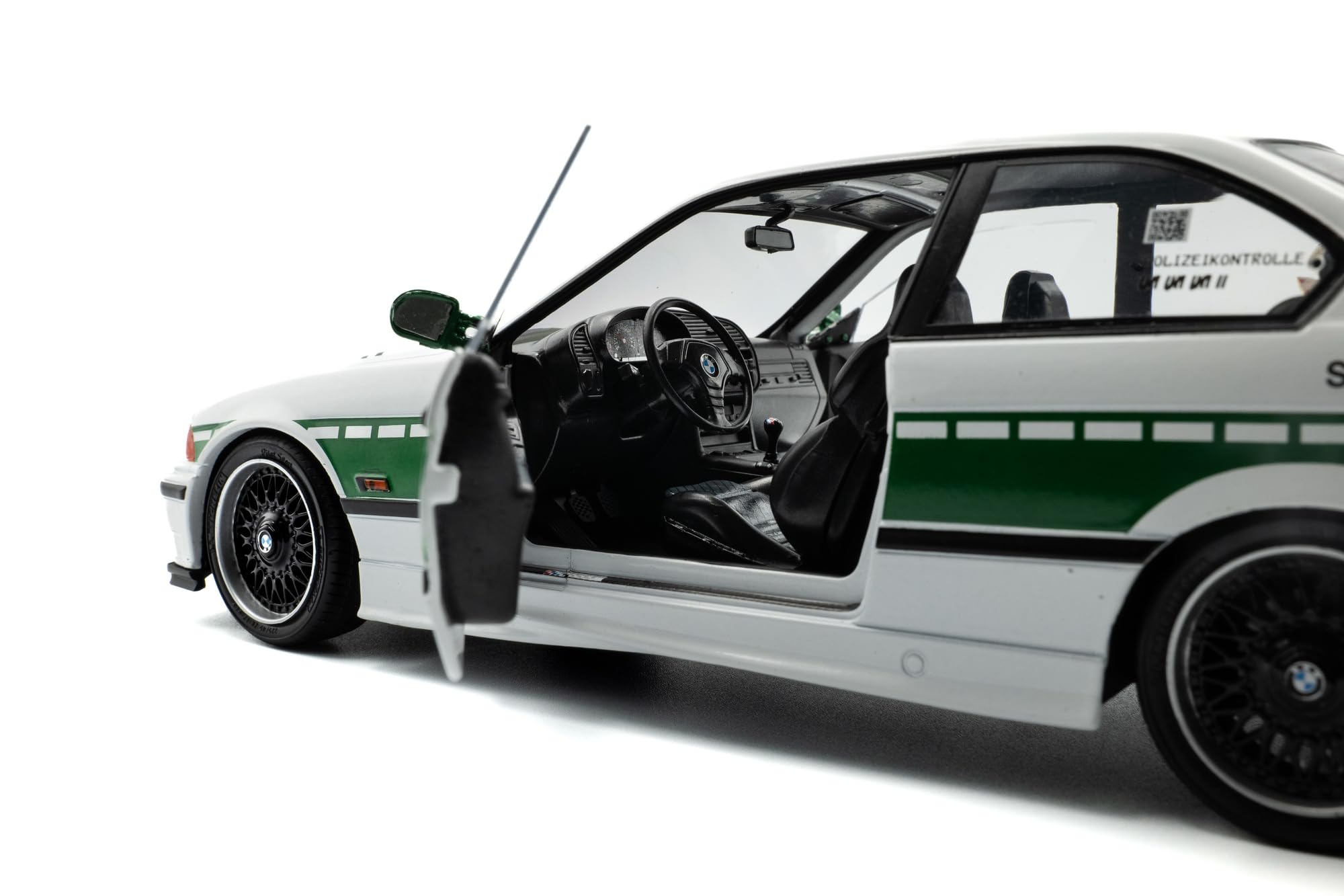 Amazon.com: Solido 1:18 BMW E36 M3 Police Model Vehicle